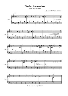 Romantic Dream: For celtic harp - C minor by Anjos Teixeira