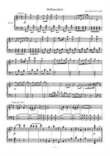 Dollarwalzer: Dollarwalzer by Leo Fall
