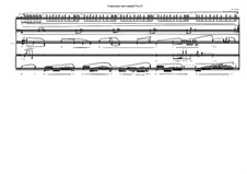 1 measure 'Etudes to the nocturnes' for piano: Movement No.11, MVWV 593 by Maurice Verheul