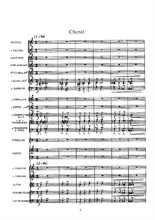 Parade: Full score by Erik Satie