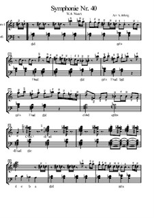 Movement I: For piano by Wolfgang Amadeus Mozart