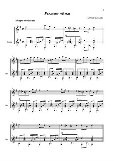 Red bangs (Duo. Free choice; Any Instrument): Red bangs (Duo. Free choice; Any Instrument) by Sergej Kolgan