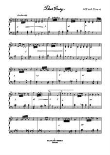 Dear Henry, ELFDA by H. Florent - sheet music on MusicaNeo