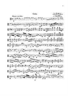 Concerto for Piano and Orchestra No.1, Op.15: Version for piano and string quintet – viola part by Ludwig van Beethoven