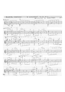 No.4 Ständchen (Serenade): For guitar by Franz Schubert