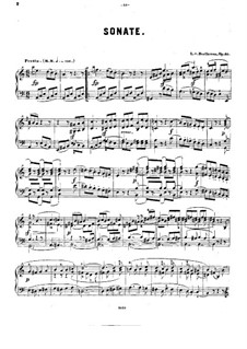 Sonata for Violin and Piano No.4, Op.23: Piano part by Ludwig van Beethoven