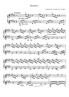 Andante in E Major: Andante in E Major by Franz Liszt