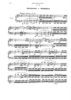 No.9 Dark Forest: Arrangement for voice and piano by Gioacchino Rossini