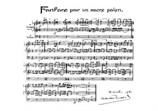 Fanfare pour un sacre païen: Fanfare pour un sacre païen by Albert Roussel