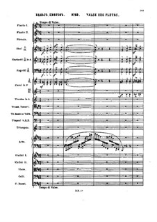 No.13 Waltz of the Flowers: For symphonic orchestra by Pyotr Tchaikovsky