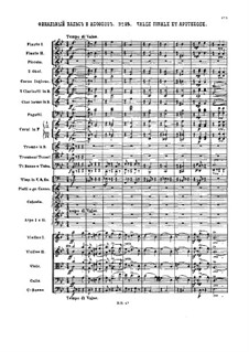 No.15 Final Waltz and Apotheosis: Full score by Pyotr Tchaikovsky