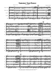 Summer Sun Dance (Brass Quintet): Summer Sun Dance (Brass Quintet) by THG THG