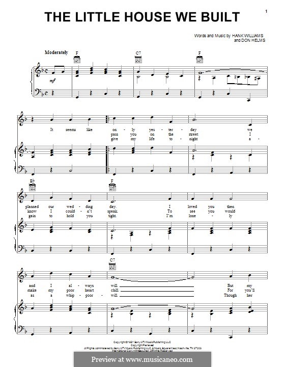 The Little House We Built by H. Williams, D. Helms on MusicaNeo