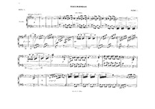 Act I. Bacchanale: For piano four hands – parts by Richard Wagner