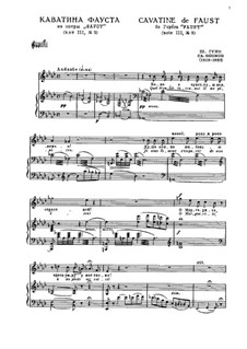 Quel trouble inconnu: For voice and piano by Charles Gounod