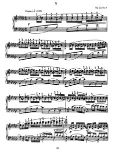 Prelude No.9 in E Flat Minor: For piano by Sergei Rachmaninoff