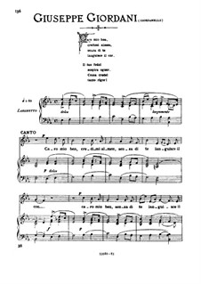 Caro mio ben (O Maiden Dear): Medium voice in E Flat Major by Tommaso Giordani
