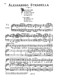 Ragion sempre addita: High voice in A Major by Alessandro Stradella