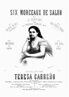 Une Revue à Prague. Caprice de Concert, Op.27: Une Revue à Prague. Caprice de Concert by Teresa Carreño