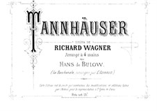 Complete Opera: For piano four hands by Richard Wagner