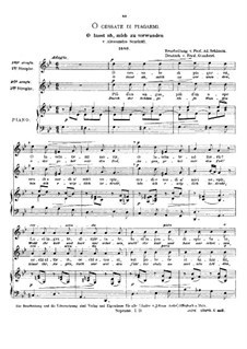 O cessate di piagarmi: High voice in G Minor by Alessandro Scarlatti