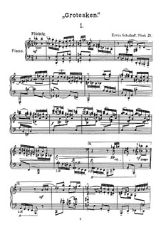 Grotesken, Op.21: Grotesken by Erwin Schulhoff