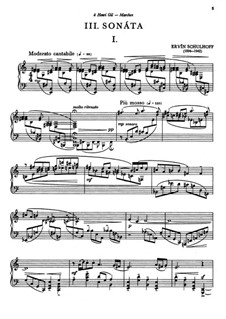 Sonata No.3: Sonata No.3 by Erwin Schulhoff