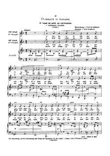 O cessate di piagarmi: Low voice in D Minor by Alessandro Scarlatti