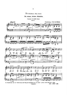 Ritornerai fra poco: Low voice in C Minor by Johann Adolph Hasse