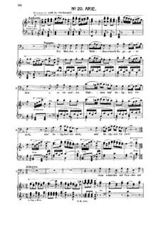 A Girl or a Woman: For bass or baritone and piano by Wolfgang Amadeus Mozart
