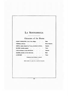 Complete Opera: Piano-vocal score by Vincenzo Bellini