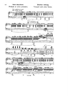 Twilight of the Gods, WWV 86d: Act II, for voices and piano by Richard Wagner