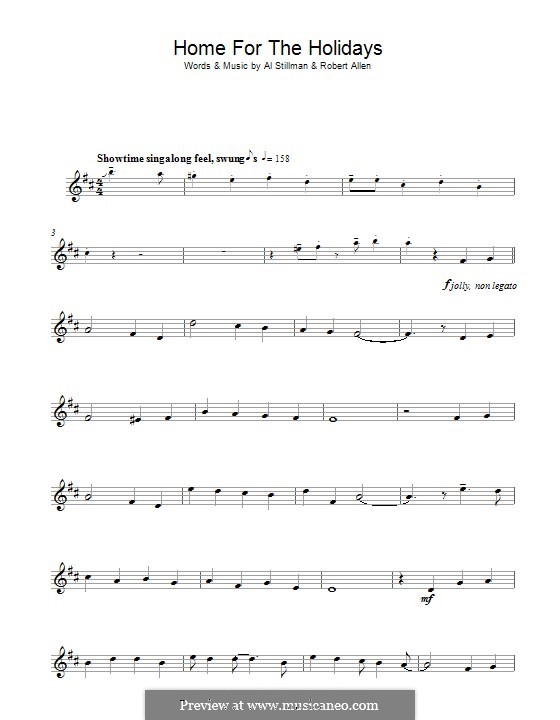 Instrumental version: For clarinet by Robert Allen