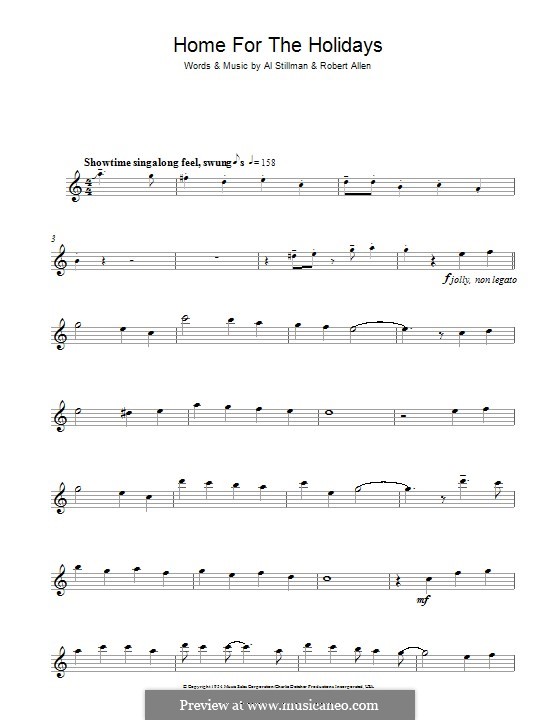 Instrumental version: For flute by Robert Allen