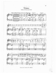 No.5 Dreams: For voice and piano by Richard Wagner