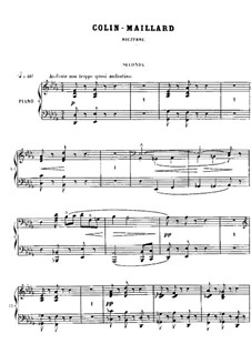 No.9 Colin-maillard: No.9 Colin-maillard by Georges Bizet