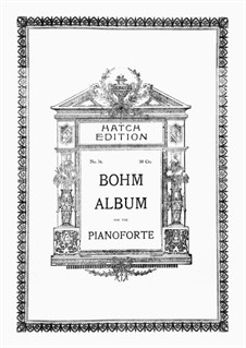 La fontaine (The Fountain), Op.221: For piano by Carl Böhm