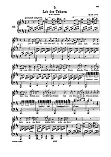 Lob der Tränen (In Praise of Tears), D.711 Op.13 No.2: For high voice and piano by Franz Schubert