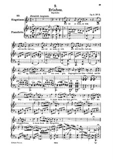 Erlafsee (Lake Erlaf), D.586 Op.8 No.3: For high voice and piano by Franz Schubert