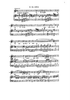 Come Scoglio: For soprano and piano by Wolfgang Amadeus Mozart