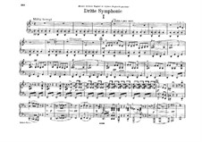 Symphony No.3 in D Minor, WAB 103: Arrangement for piano four hands by Anton Bruckner