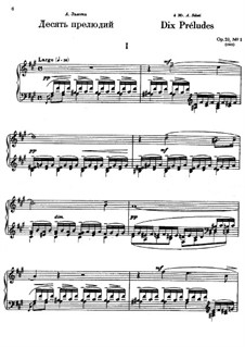 Prelude No.1 in F Sharp Minor: For piano by Sergei Rachmaninoff