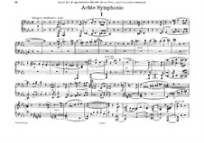 Symphony No.8 in C Minor, WAB 108: Arrangement for piano four hands by Anton Bruckner