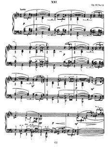 Thirteen Preludes, Op.32: Prelude No.10 in B Minor by Sergei Rachmaninoff