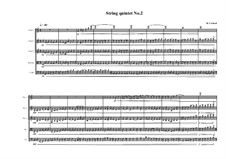 String quintet No.2, MVWV 382: String quintet No.2 by Maurice Verheul