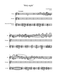 Holy night: Holy night by Arnold Wohler