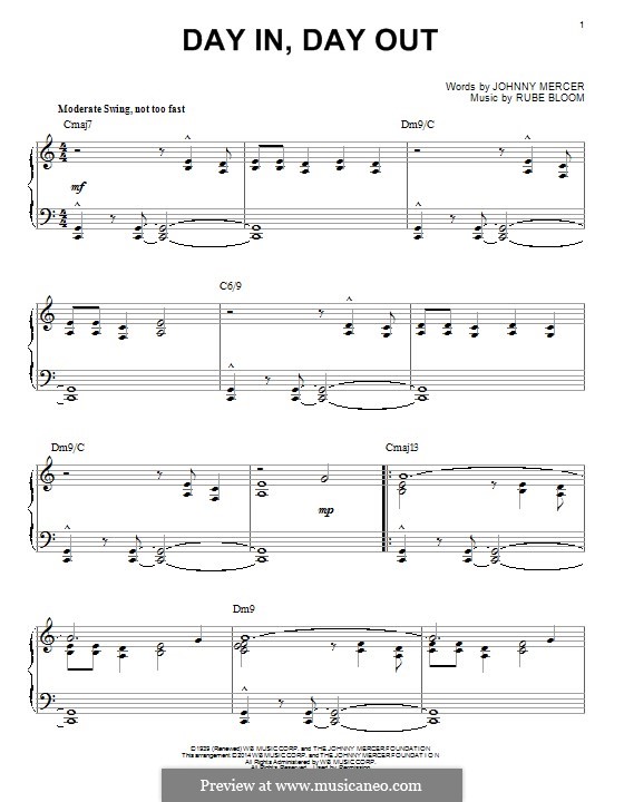 Day in day out перевод.