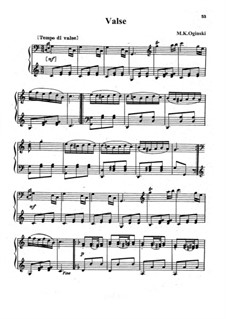 Valse in C Major: Valse in C Major by Michal Kleofas Oginski