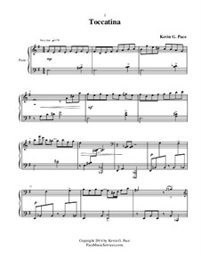 Toccatina: For piano by Kevin G. Pace