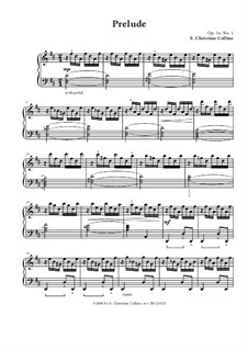Prelude, Op.16 No.1: Prelude by S. Christian Collins
